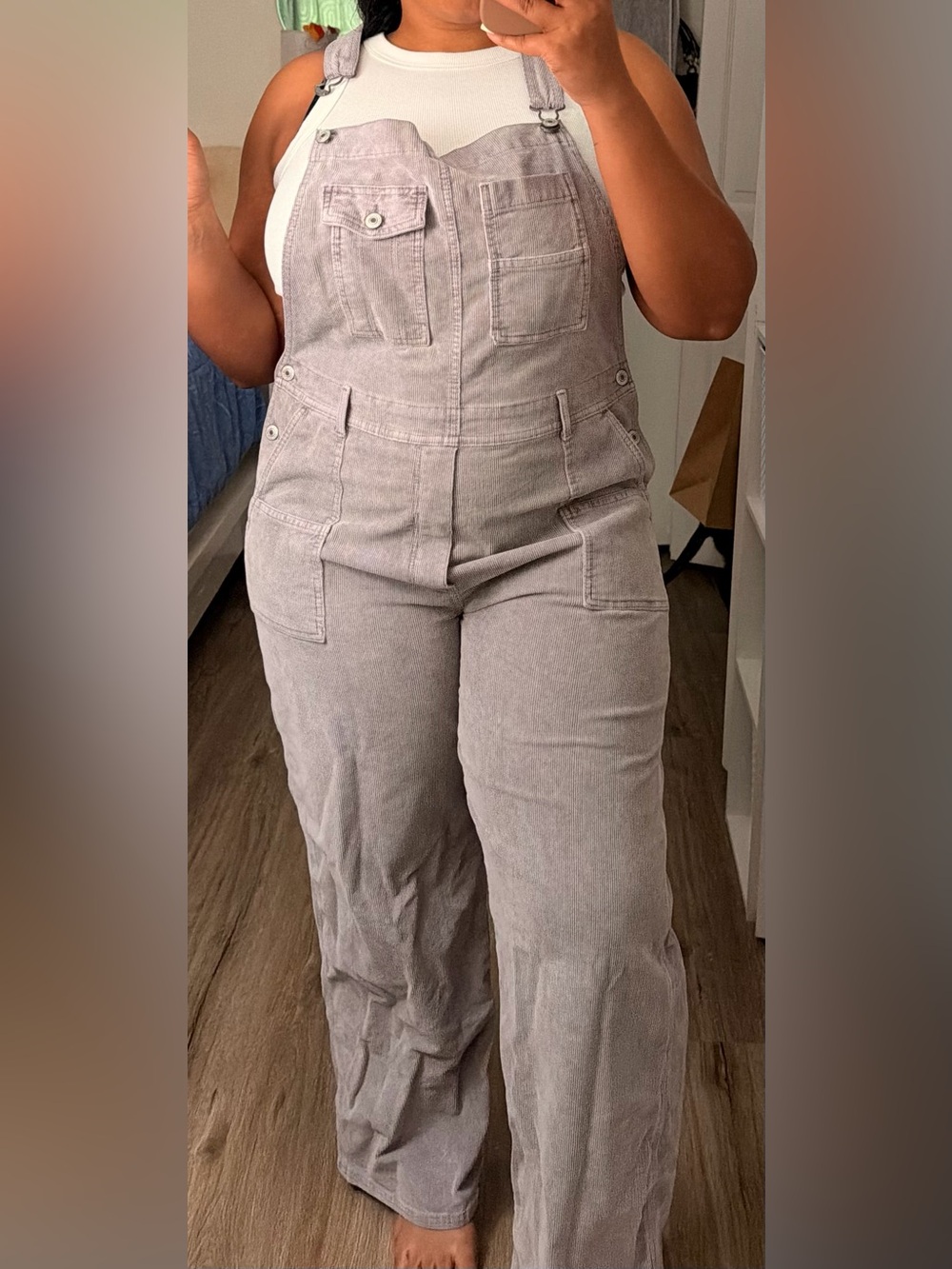 AE Stovepipe Corduroy Overalls